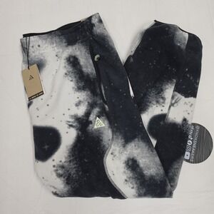 Nike ACG Wolf Tree Fleece Polartec Pants Black White IB3699-060 Men's Size XXL